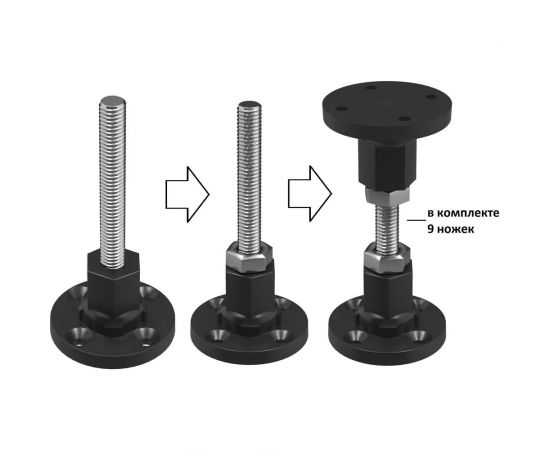 Установочный комплект акрилового поддона BAS NEW КН00001 – изображение 2