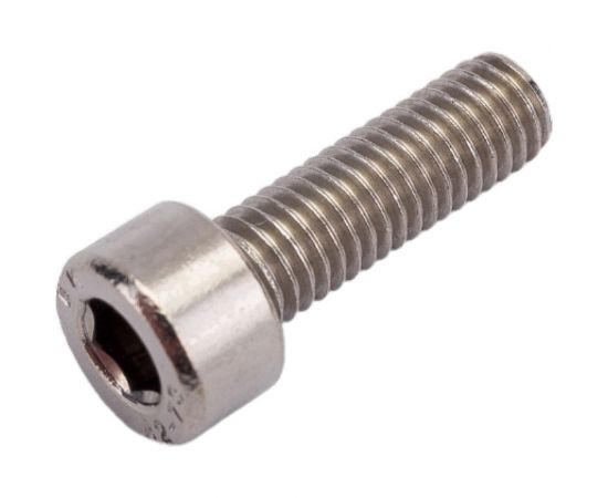 Нержавеющий винт с цилиндрической головкой KREPFIELD M5x16 мм, DIN 912, А2, внутренний шестигранник, полная резьба, 20 шт. 912A2ВИНТПР5Х16-20 – изображение 4