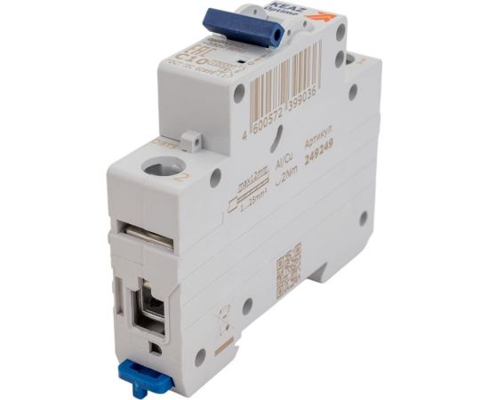 Автоматический модульный выключатель КЭАЗ 1п C 10А OptiDin BM63-1C10-10-УХЛ3 249249 – изображение 2