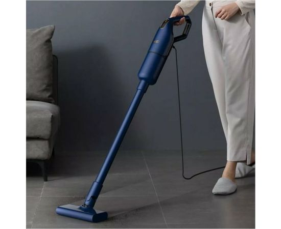 Вертикальный ручной пылесос Deerma DX1000, синий – изображение 2
