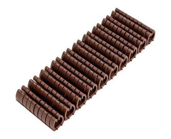 Наборный маркер TDM символ 1, коричневый, 6 мм2, 100 штук SQ0534-0047 – изображение 2