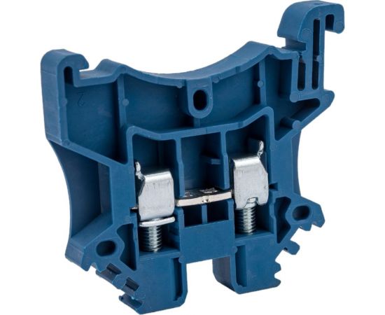 Клемма на дин-рейку DEGSON 4 кв.мм, винтовая, синяя, 100 штук DC4-01P-12-00Z(H) – изображение 3