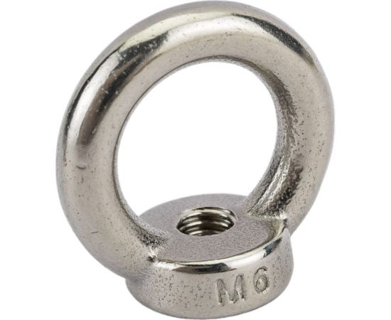 Нержавеющая рым-гайка KREPFIELD М6, ART 582, А2, 10 шт. 582А2РЫМГАЙКАМ6-10 – изображение 4