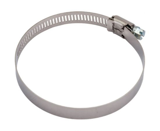 Хомуты Зубр ЭКСПЕРТ нерж. сталь, просечная лента 12 мм, 65-89 мм, 2 шт. 37815-065-89-2 – изображение 5