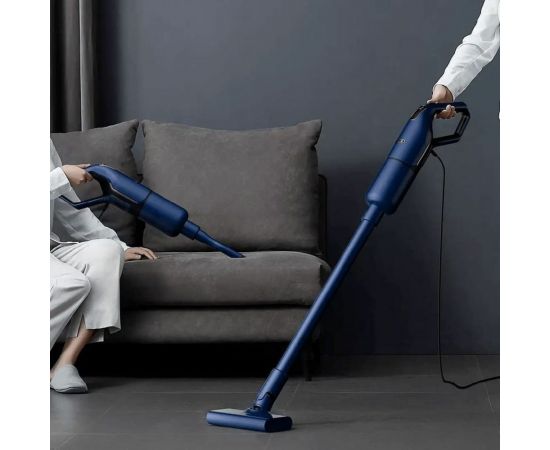 Вертикальный ручной пылесос Deerma DX1000, синий – изображение 21