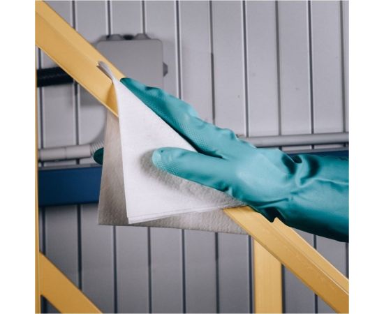 Нитриловые химостойкие перчатки Jeta Safety 80/50, с хлопковым напылением, 0.38 мм, р. 10/xl JN711-10-XL – изображение 4