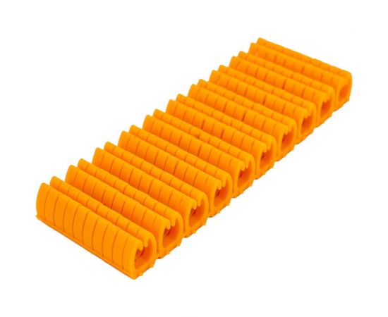 Маркер TDM наборный, символ 3, оранжевый, 6 мм2, 100 штук SQ0534-0049 – изображение 4