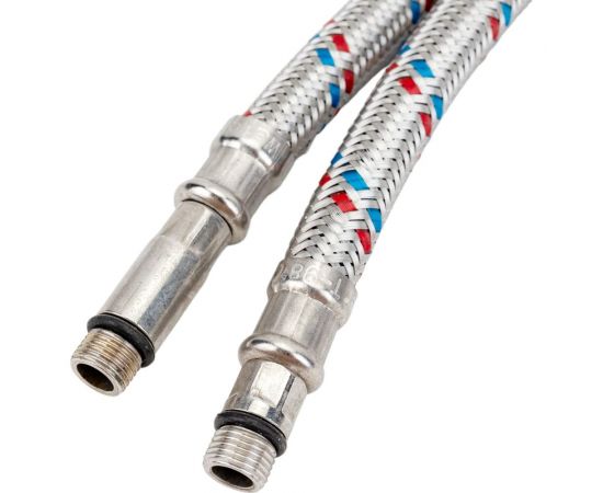 Подводка к смесителю TР-сантехника из нержавеющей стали 60 см, пара 79826 – изображение 3