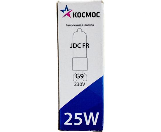 Капсульная лампа КОСМОС КГМ 25Вт 230В JDС МТ G9 LKsmJDC220VFR25W – изображение 2