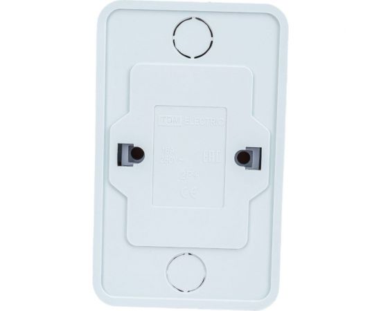 Двойная розетка открытой установки с защитными шторками 2П+З IP20 16А, белый TDM Ладога SQ1801-0062 – изображение 4