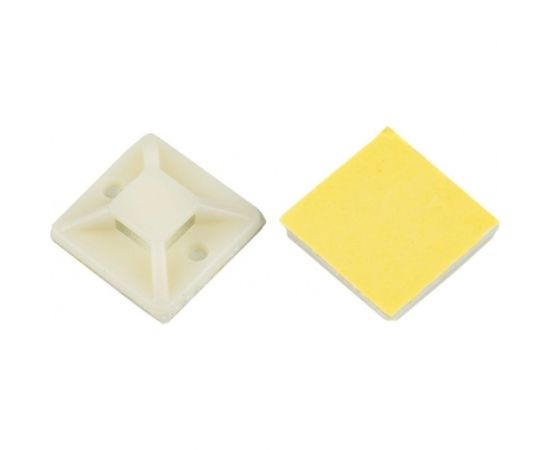 Площадка самоклеящаяся EKF PROxima 20x20 мм, белая, 20 шт. plc-20x20-r – изображение 2