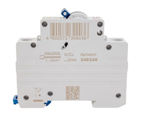 Автоматический модульный выключатель КЭАЗ 1п C 10А OptiDin BM63-1C10-10-УХЛ3 249249 – изображение 4