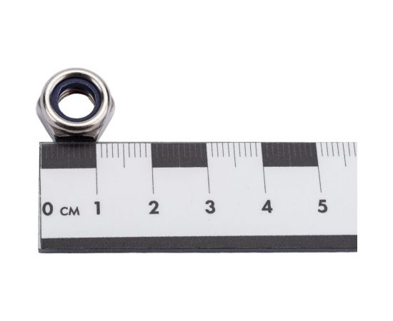 Нержавеющая самоконтрящаяся гайка KREPFIELD М8, DIN 985, А2, 20 шт. 985А2-70ГАЙКАМ8-20 – изображение 3