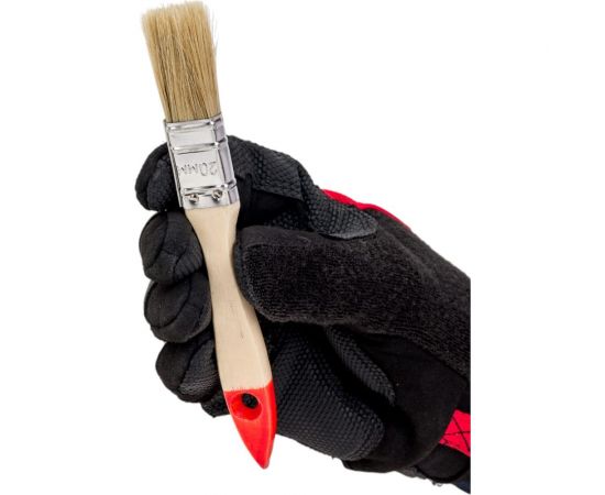 Плоская кисть 888 натуральная щетина 3/4 - 20 мм * 10 мм Стандарт 0126200 – изображение 2