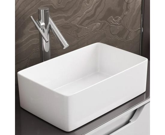 Раковина Teymi Helmi Mini 38 artceramic, накладная, белая 00-00256775 – изображение 12