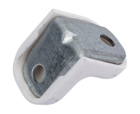 Крепежный уголок с пластиковой крышкой Tech-Krep 20x20 белый 4 шт. пакет 147866 – изображение 4