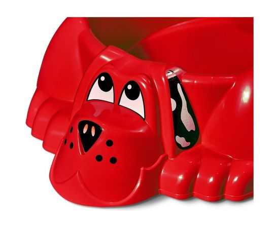 Песочница с крышкой Sheffilton KIDS Собачка 432 красная/голубая П-376 П-376 7 – изображение 5