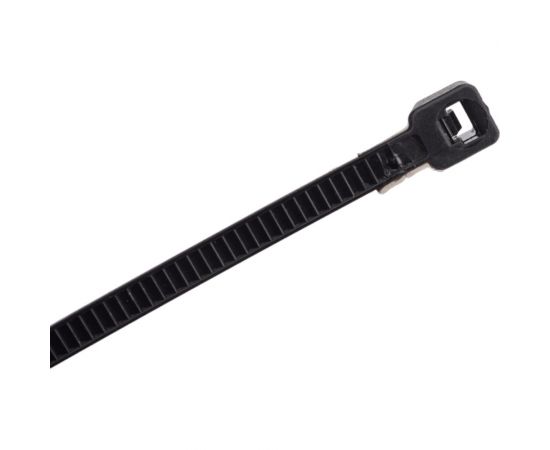 Кабельная стяжка BM Group цвет черный, устойчивая к воздействию УФ-лучей, 160x2,5 мм, 100 шт. BM-N1625 – изображение 3