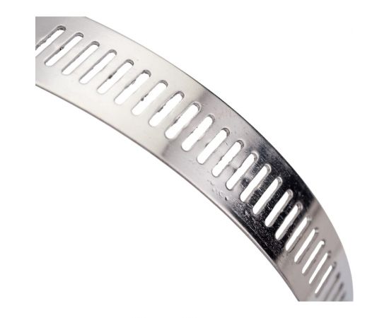 Хомуты Зубр ЭКСПЕРТ нерж. сталь, просечная лента 12 мм, 65-89 мм, 2 шт. 37815-065-89-2 – изображение 3