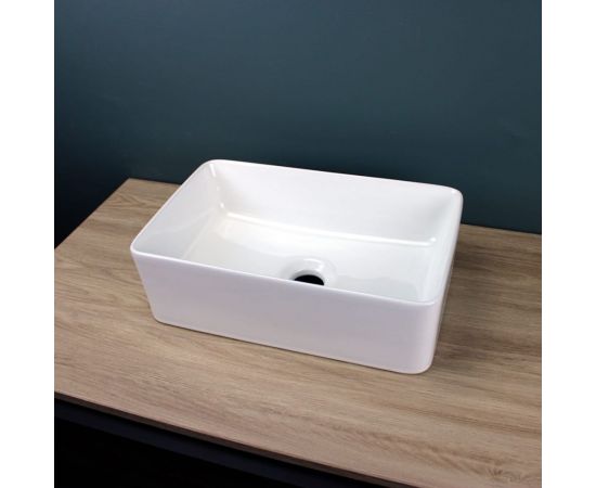 Раковина Teymi Helmi Mini 38 artceramic, накладная, белая 00-00256775 – изображение 9