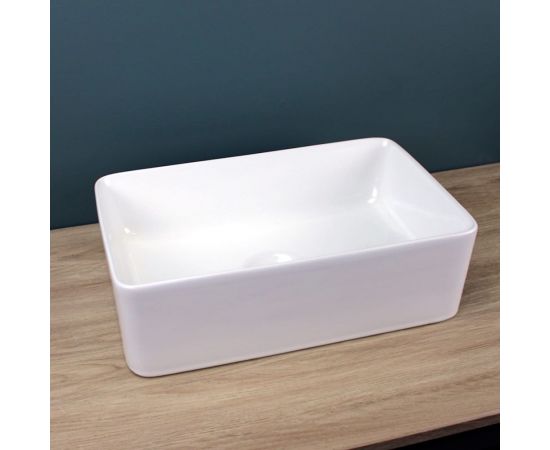 Раковина Teymi Helmi Mini 38 artceramic, накладная, белая 00-00256775 – изображение 8