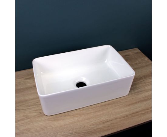 Раковина Teymi Helmi Mini 38 artceramic, накладная, белая 00-00256775 – изображение 7