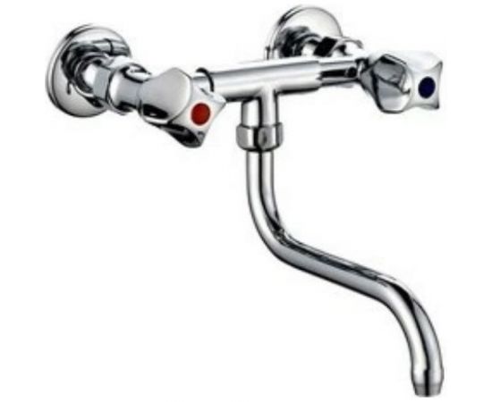 Смеситель для кухни ПрофСан ПСМ настенный без аэратора тип ГОСТ См-МДРНр ПСМ PSM-108-50 