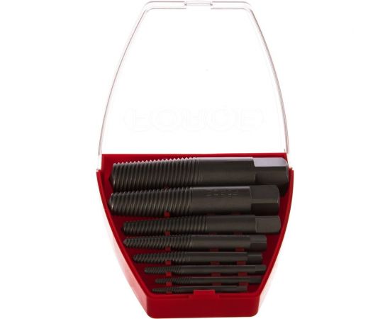 Набор экстракторов FORCE 8пр. с мелк. резьбой 63006B 