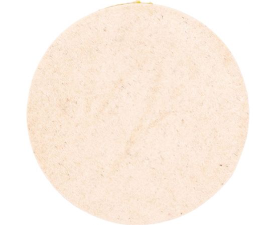 Круг войлочный 125х12 мм, velcro, белый TECH-NICK 070140016 