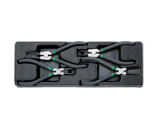 Набор съёмников стопорных колец в ложементе HONITON 4 предмета IK-PL0041 