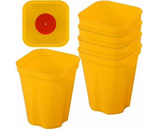 Стаканчик для рассады МУЛЬТИДОМ 5 шт., 7.5x7.5x8.5 см БМ83-270 