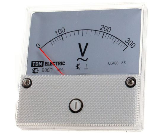 Вольтметр TDM В80П 300В-2.5, поверенный SQ1102-0250 
