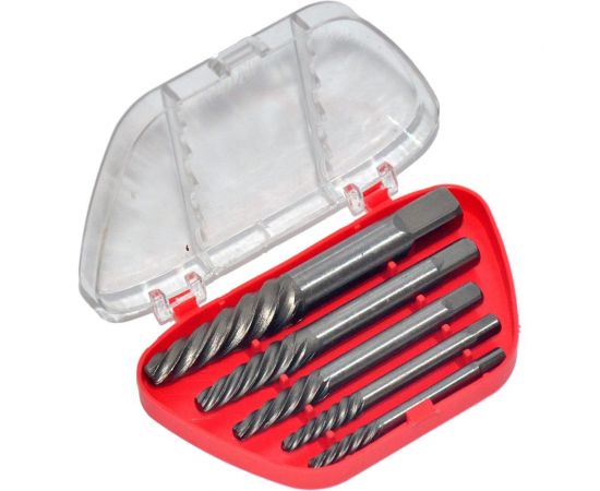 Набор экстракторов усиленных 5 предметов 3-18мм AV Steel AV-921111 