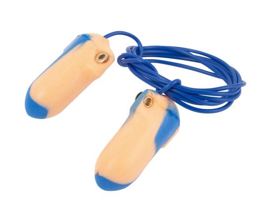 Противошумные беруши с металлодетекцией со шнурком Jeta Safety silentium max, 37 дб, 1 пара JEM51 