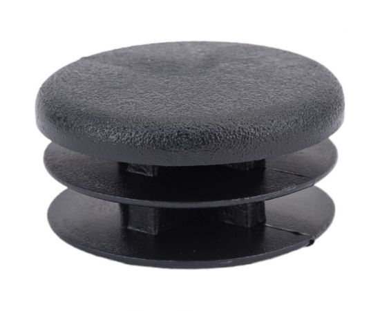 Внутренняя заглушка для трубы Tech-Krep D32 мм, черный пластик, 4 шт. пакет 150422 