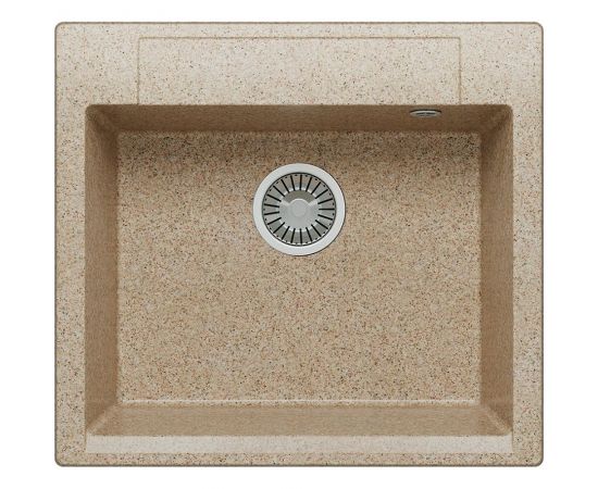 Кухонная мойка Polygran ARGO-560 (№302 Песочный) 575837 