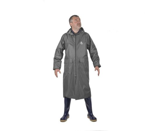 Влагозащитный плащ-дождевик БЕРТА 800-52-54 серый, рост 170-176 