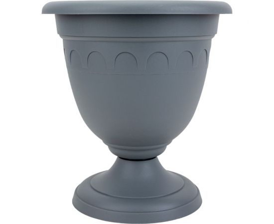 Высокий вазон Martika Колывань 8.1 л, диаметр 30 см, серый С136СЕР 