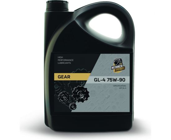 Трансмиссионное масло MECHANICAL BROTHERS GEAR GL-4 75W-90, 5 л 4673725541408 