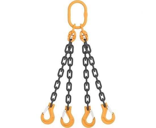 Цепной четырехветвевой строп ООО КанТраст на увеличенном звене (210x300) 4СЦ 8,5/2000 мм 4STSUVZ852000 