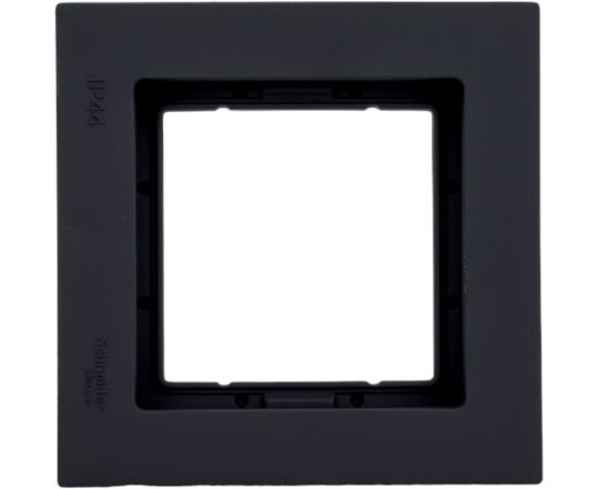 1-ая рамка Schneider Electric AtlasDesign Aqua Карбон IP44 SE ATN441001 