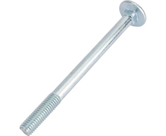 Мебельный болт Element DIN 603 8x100 белый цинк 10 шт 102820 
