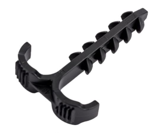 Дюбель-хомут IEK т-образный, 4-12 мм, нейлон, черный, 100 шт. UDH11-04-12-100-K02 – изображение 5