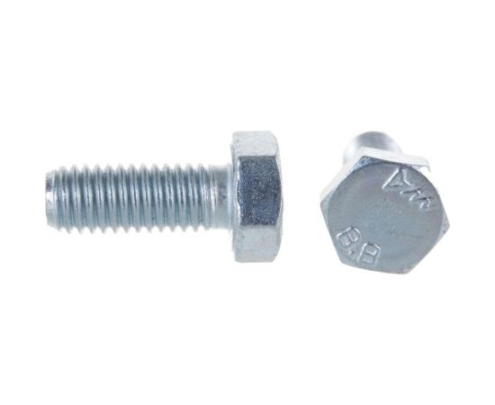 Болт с ШГ и полной резьбой ЕВРОПАРТНЕР DIN933 Zn 8х20 12шт. 2 0338 4 – изображение 2