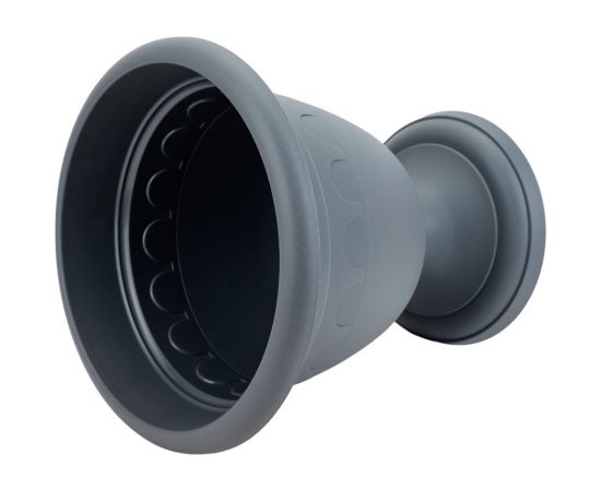 Высокий вазон Martika Колывань 8.1 л, диаметр 30 см, серый С136СЕР – изображение 3