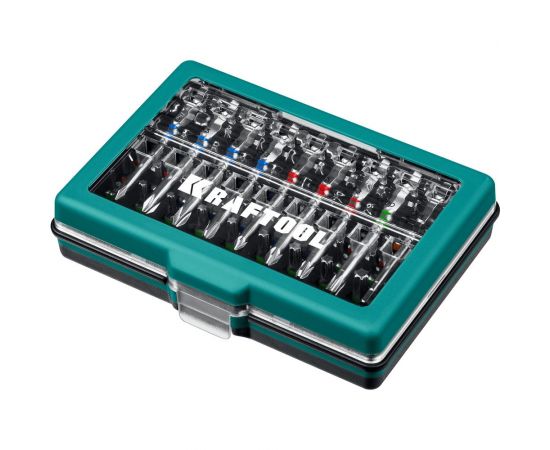 Набор бит в боксе KRAFTOOL c-drive 71 71 предмет 26067-H71 – изображение 5