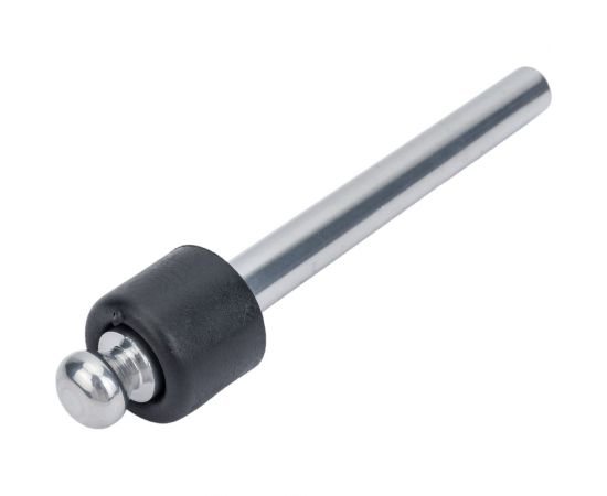 Дверной стопор с фиксатором Домарт 150 мм, крепление в бетон, хром 170249 – изображение 3