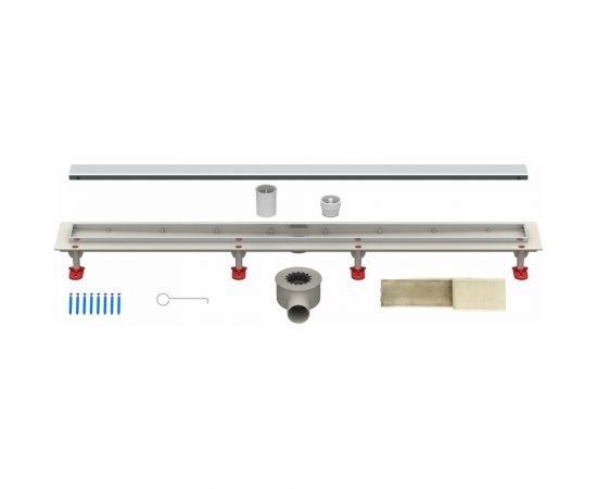 Душевой трап Татполимер ТП-55.1С-800 с горизонтальным выходом, сухой и гидро затвор 51042 – изображение 2