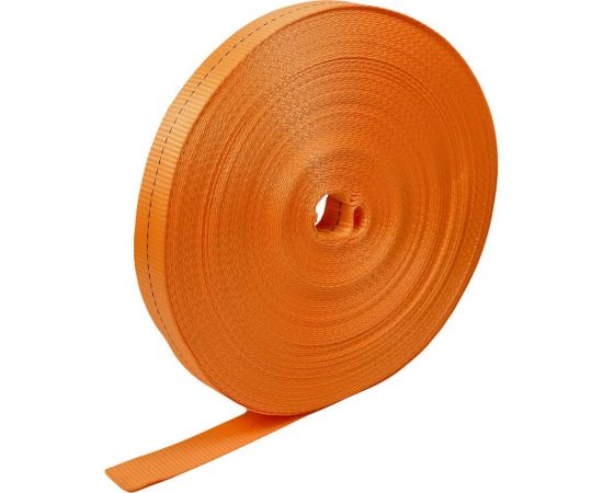 Лента ТОРГОВО-ПРОИЗВОДСТВЕННАЯ КОМПАНИЯ МДС ЛПЭС-035-3000 оранжевая, 35мм, 50м 7930050322315 – изображение 3