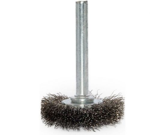 Щетка дисковая с хвостовиком волнистая 40x10x0.2 мм, INOX ПрофТим HA4010-IN-02 – изображение 3
